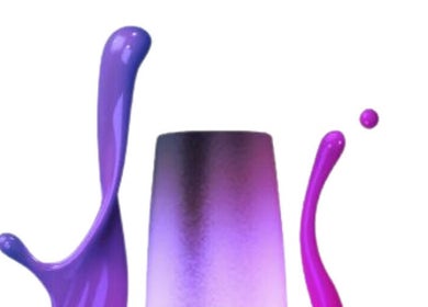 Colorful nail polish splash at Nails Show, Huelva, Andalucía, ES, showcasing vibrant hues.