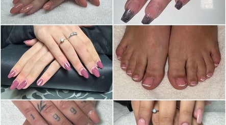 Elegant manicures and pedicures at Golden Empire, Xgħajra, MT. Trendy nail designs showcase beauty excellence.