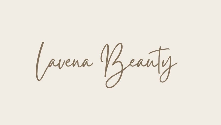 Lavena Beauty logo in elegant script, located in Port Kennedy, Western Australia, AU.