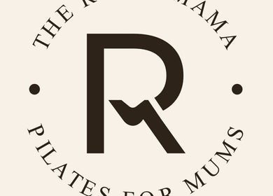 The Reformama logo featuring stylized R with Pilates for Mums tagline in Hoo, England, GB.