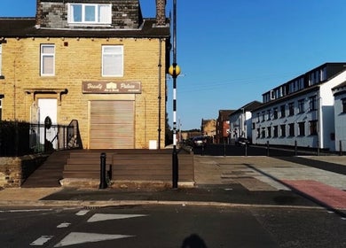 Street view of The Hairdeck, a charming venue in Pudsey, England, GB showcasing its welcoming exterior.