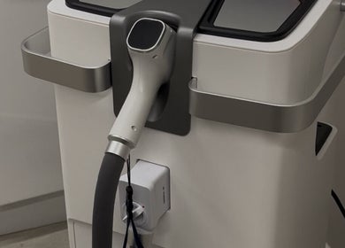 Advanced laser treatment machine at My Skin Sanctuary, Eastbourne, England, GB for professional skin care.