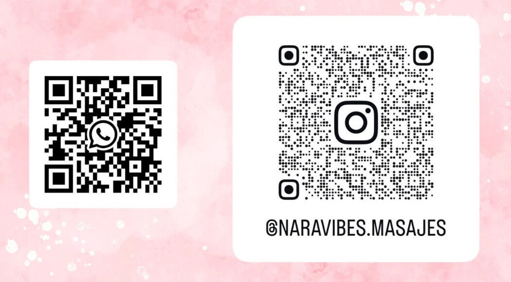 Códigos QR para WhatsApp e Instagram de NaravyP en Buenos Aires, Ciudad Autónoma De Buenos Aires, AR.