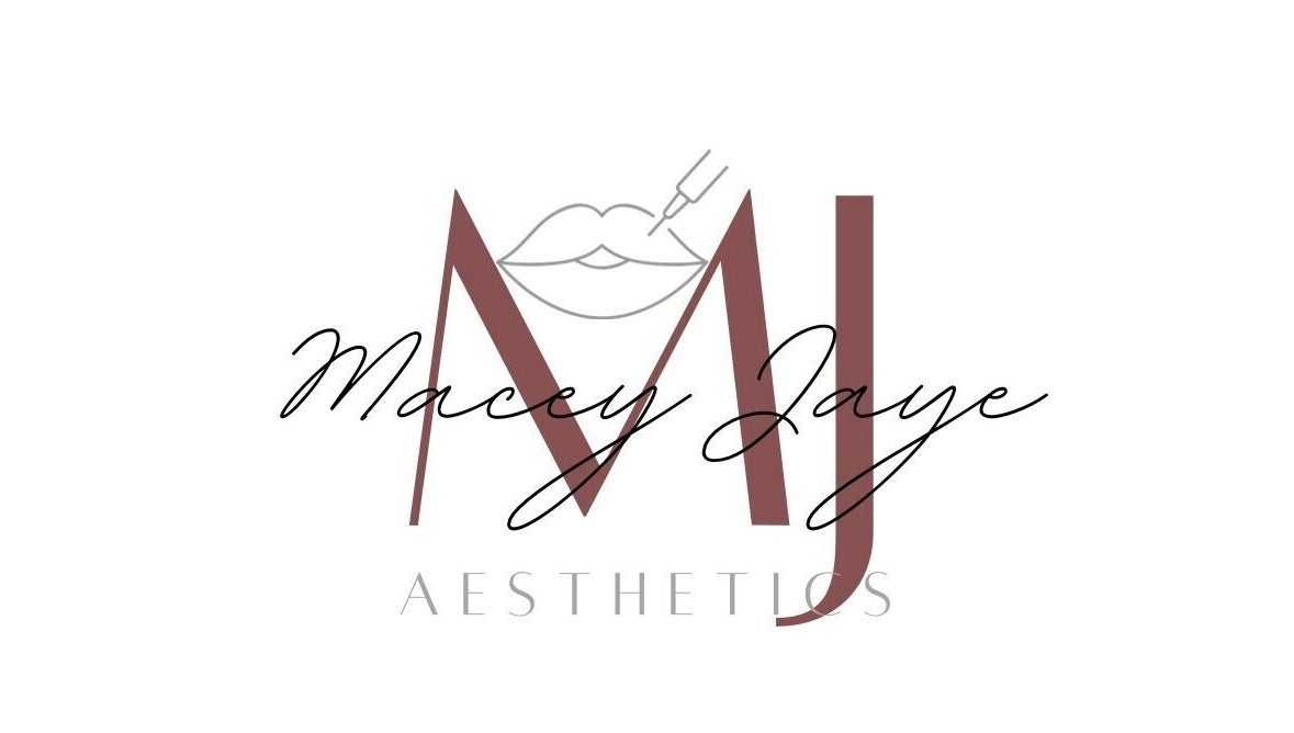 Logo of Macey Jaye Aesthetics, a beauty and wellness venue in Leigh, England, GB.