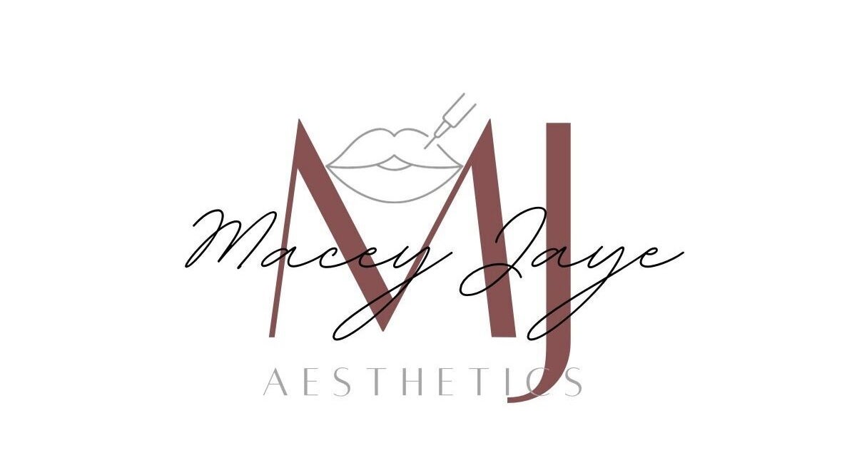 Logo of Macey Jaye Aesthetics, a beauty and wellness venue in Leigh, England, GB.