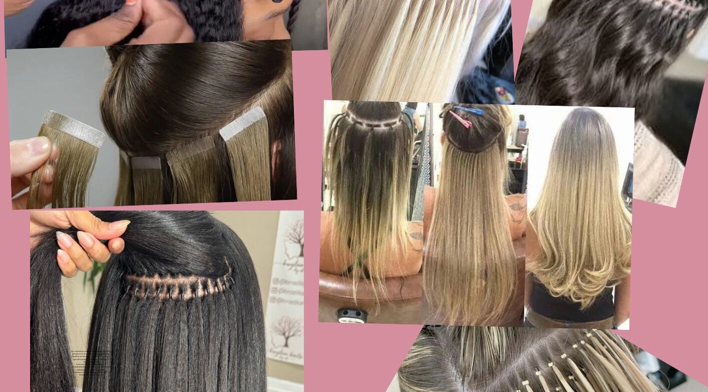 Elegant hair extensions at Styled by Teresa, enhancing beauty in London, England, GB.