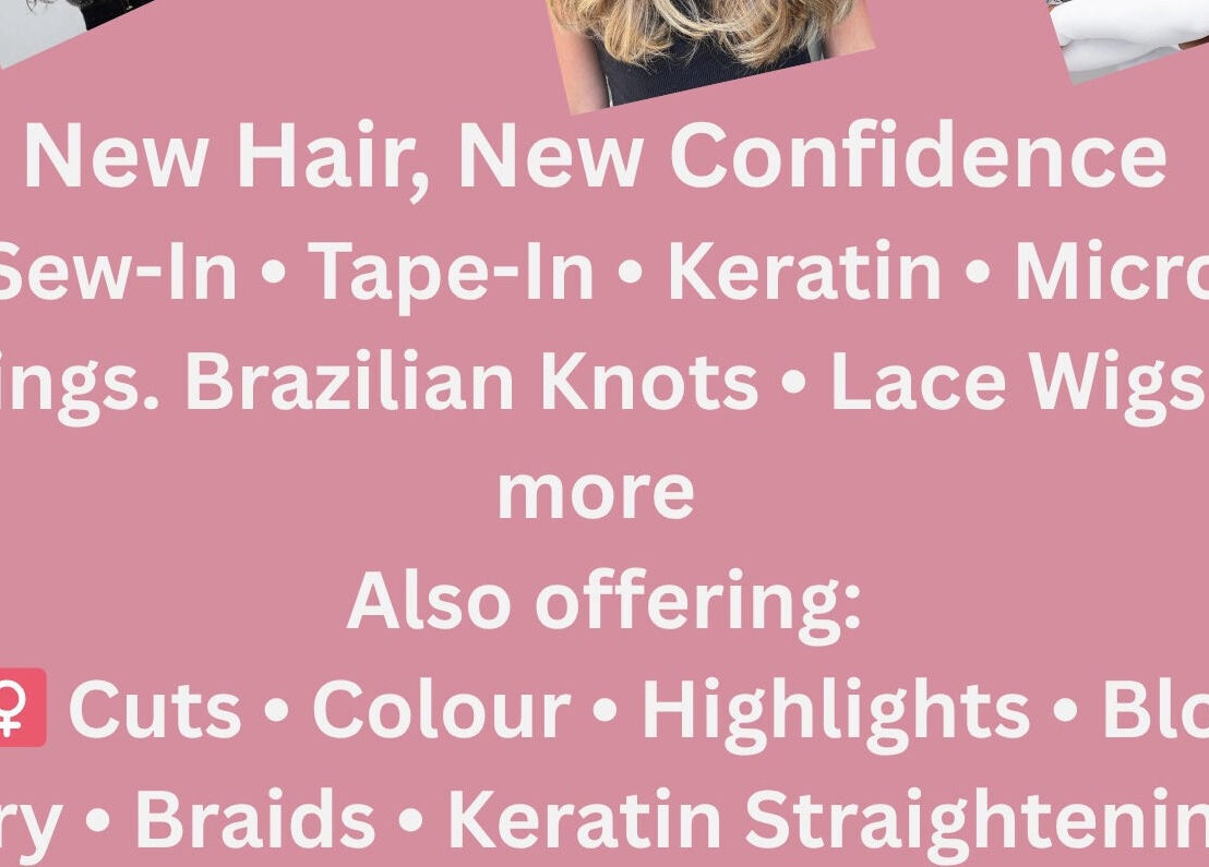 Styled by Teresa offers sew-in, tape-in, keratin, and more hair services in London, England, GB.