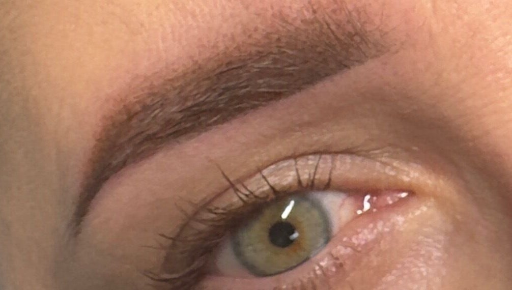 Expertly shaped eyebrow at SABeauty, Southborough, England, GB, showcasing professional beauty care.