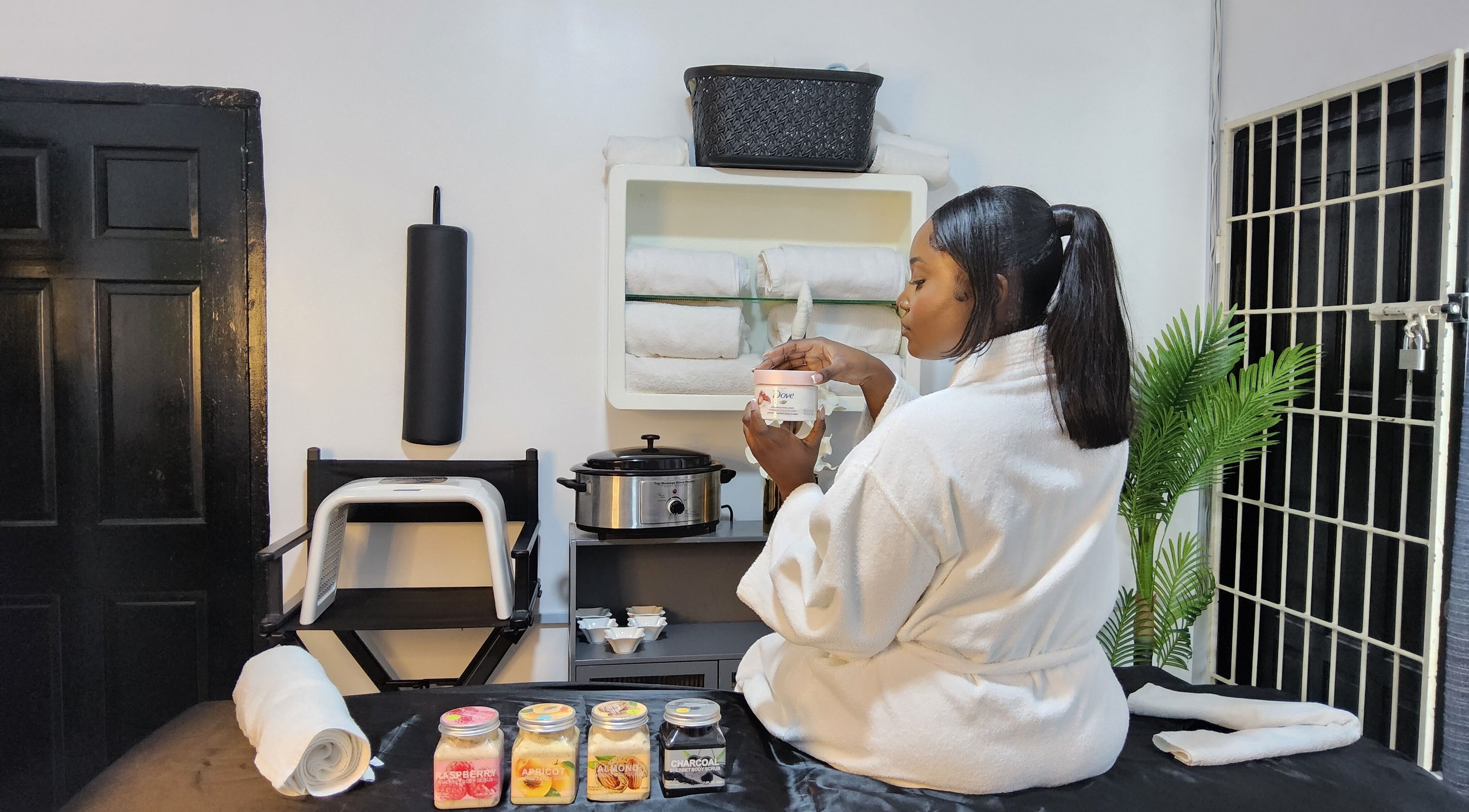 Relaxing spa treatment at The Beauty Garden Spa & Salon in Georgetown, Demerara-Mahaica, GY with luxurious products.