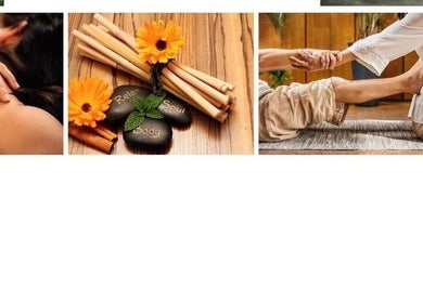 Relaxing massage and spa stones at Hands Of Nature, Kineton, England, GB. Wellness haven for body and soul.