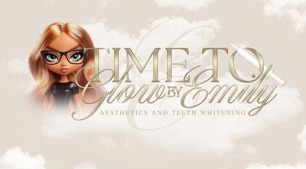 Logo of Time To Glow By Emily with stylized text and graphic in Fleetwood, England, GB.
