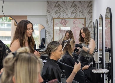 Professional hairstylists at Moosh Hair Studio in Tweed Heads, New South Wales, providing expert hair care.