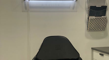 Comfortable treatment chair at Integrative Wellness & Aesthetics, Laredo, Texas, US.