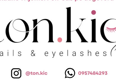 Logo ton.kic salona za nokte i trepavice, Zagreb, Grad Zagreb, HR.