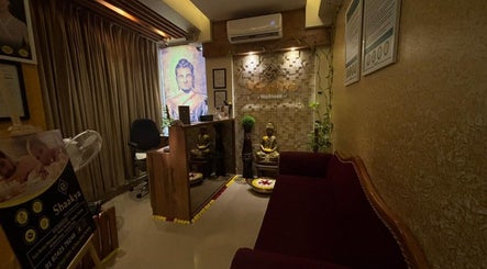 Elegant interior at Shaakya Spa & Salon, Bengaluru, Karnataka, IN with serene ambiance and soothing decor.