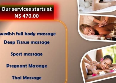 Discover massage options at Hendre Skincare, Windhoek, Khomas Region. Services start at N$470. Relax and rejuvenate.
