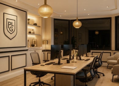 Sophisticated office at Precision Lifestyle Group Wigan with modern decor in Wigan, England, GB.