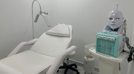 Skincare treatment area at Bellavue Beauty Salon, Dubai, Dubai, AE, featuring advanced facial equipment.