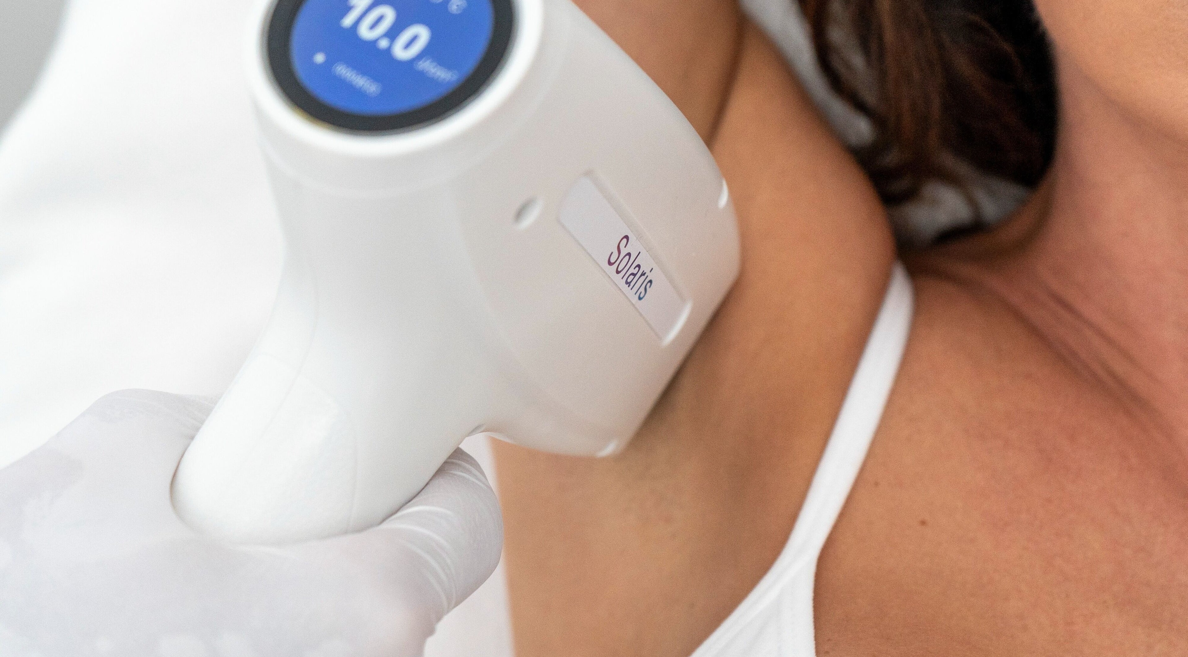 Laser hair removal at The Aafiya Collective in Blackburn, England, GB, showcasing advanced treatment technology.