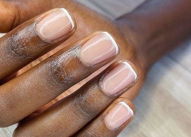 Elegant manicured nails at Tenaj Nails & Beauty, Accra, Greater Accra Region, GH, showcasing professional nail art.