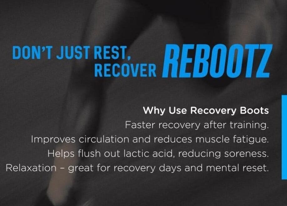 Experience enhanced recovery at REBOOTZ, Gqeberha, Eastern Cape, ZA with our specialized recovery boots.