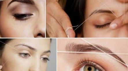 Tratamiento de depilación con hilo en cejas en Natural Estética holistica, Bilbao, Euskadi, ES.