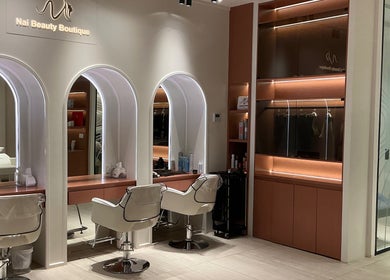 صالة أنيقة في Nai Beauty Boutique، الرياض، منطقة الرياض، SA.