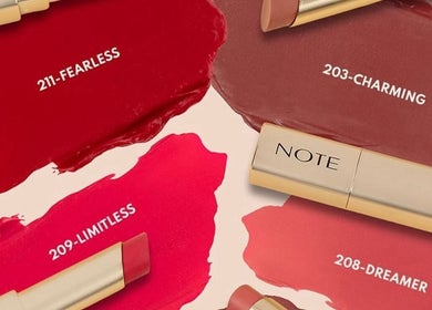 Assorted lipsticks in red shades at diva.beauty.by.reem, Hebron, PS. Vibrant colors for a bold look.