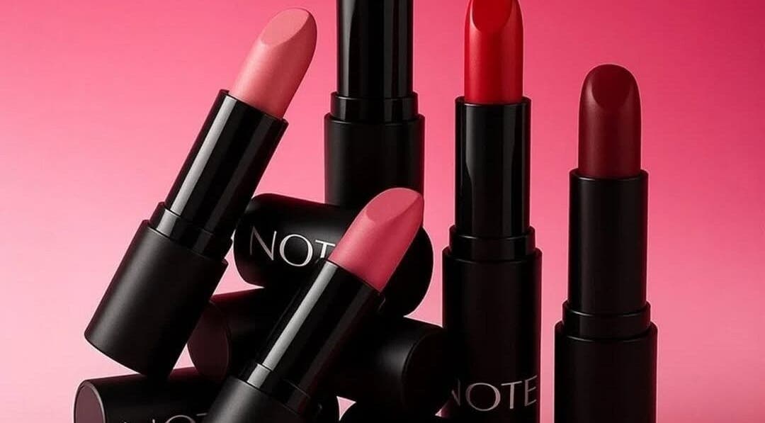 Assorted lipsticks in pink and red shades at diva.beauty.by.reem, Hebron, PS.