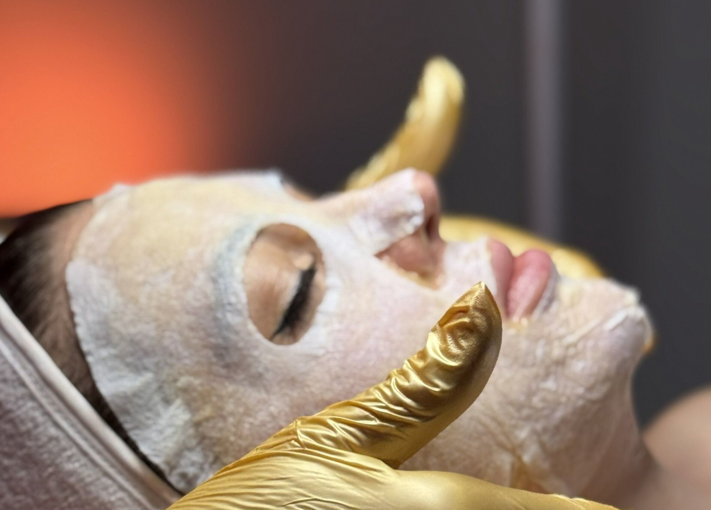 A relaxing facial treatment at Revival Med Spa Aesthetics, New York, New York, US.