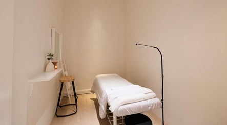 Tranquil treatment room at Babor Beauty Maison in Petaling Jaya, Selangor, MY featuring a cozy setup.