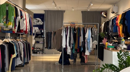Stylish clothing racks at HOMECUTZ store in Putrajaya, Wilayah Persekutuan Putrajaya, MY.