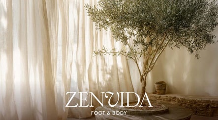 Peaceful corner with tree at ZenVida Foot & Body, Madrid, Comunidad De Madrid, ES, enhancing tranquility.