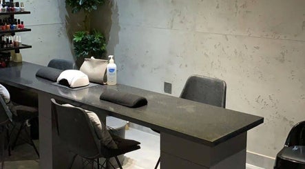 Chic manicure station at 5ive Seconds Salon - Al Raed, Riyadh, Riyadh Province, SA offering luxury nail care.