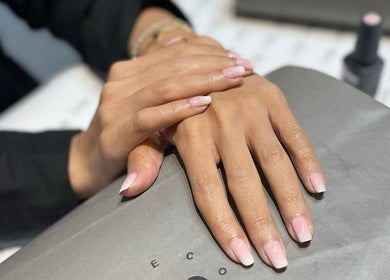 Elegant manicured hands at Five Seconds Salon - Al Raed in Riyadh, Riyadh Province, SA.