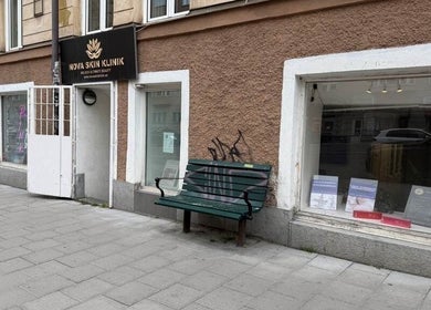 Exterior of Best beauty ST in Stockholm, Stockholms Län, SE, showcasing inviting entrance and window display.