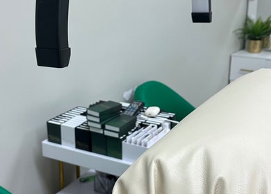 Professional spa treatment room at 92 Lakeshore Road East, Mississauga, Ontario, CA with modern equipment.