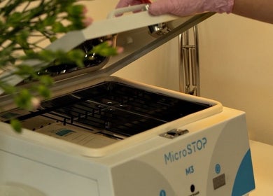 Sterilization equipment at Kateryna Nails in Birmingham, England, GB ensures top hygiene practices.