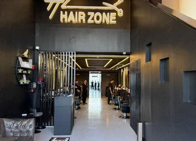 Modern interior of Hair Zone - Al Yasmin in Riyadh, Riyadh Province, SA showcasing stylish salon design.