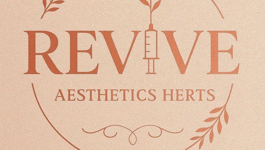 Revive Aesthetics Herts logo with natural design, Watford, England, GB.