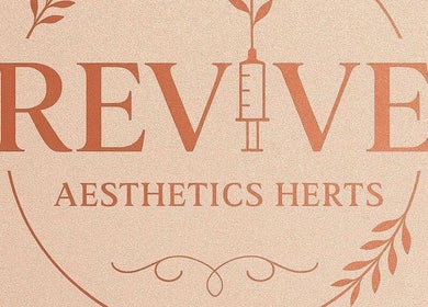 Revive Aesthetics Herts logo with natural design, Watford, England, GB.