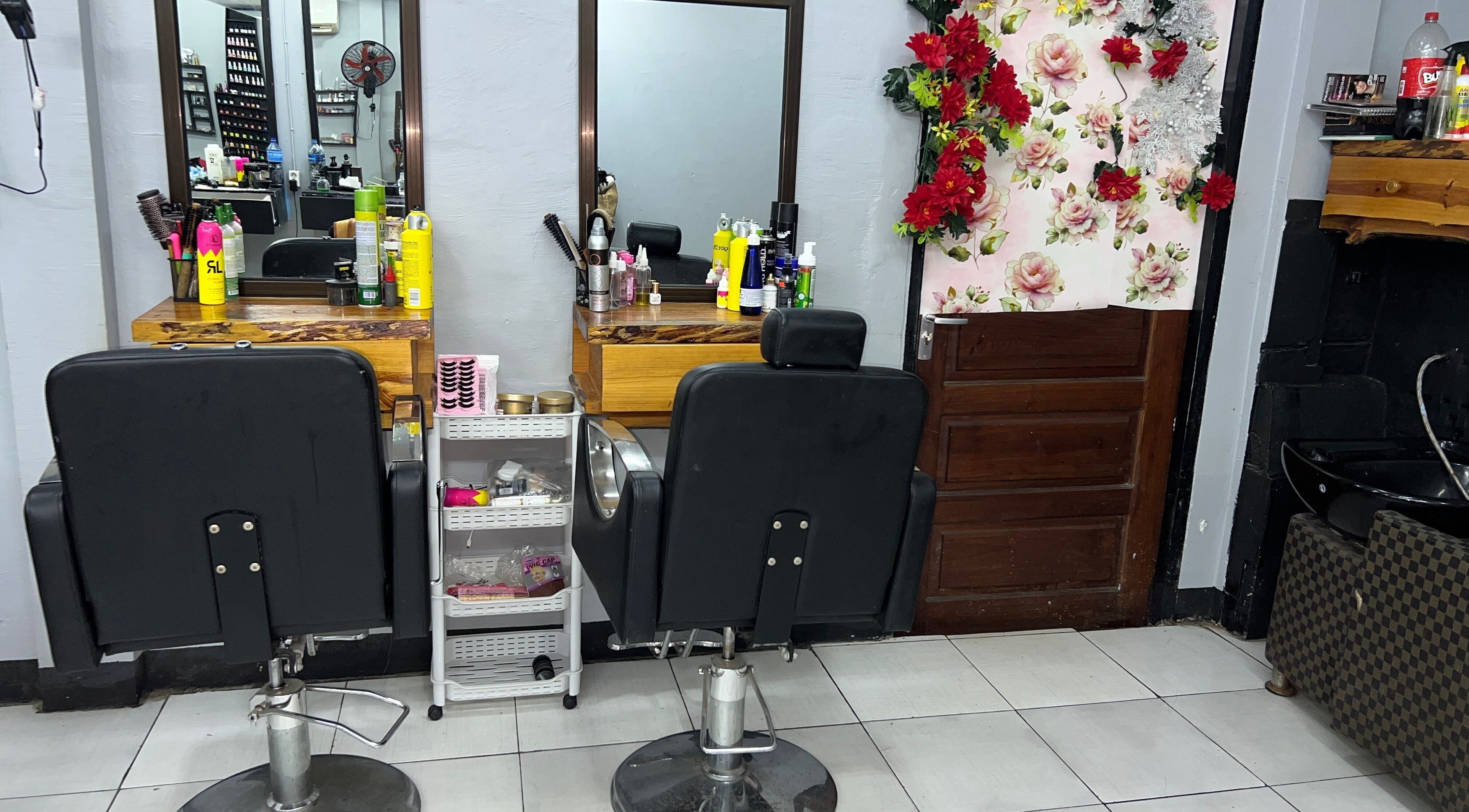Stylish hair salon setup at Stargirl Chel Beauty Salon, Paramaribo, Paramaribo, SR.
