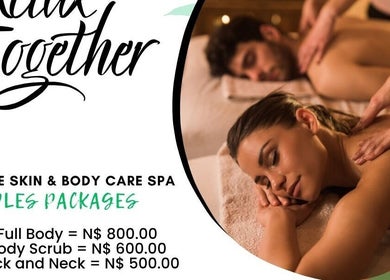 Couples enjoying massage at HENDRE SKIN & BODY CARE SPA, Windhoek, Khomas Region, NA.