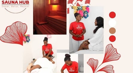 Sauna and therapy session at Sauna Hub Ghana, Madina, Greater Accra Region, GH.