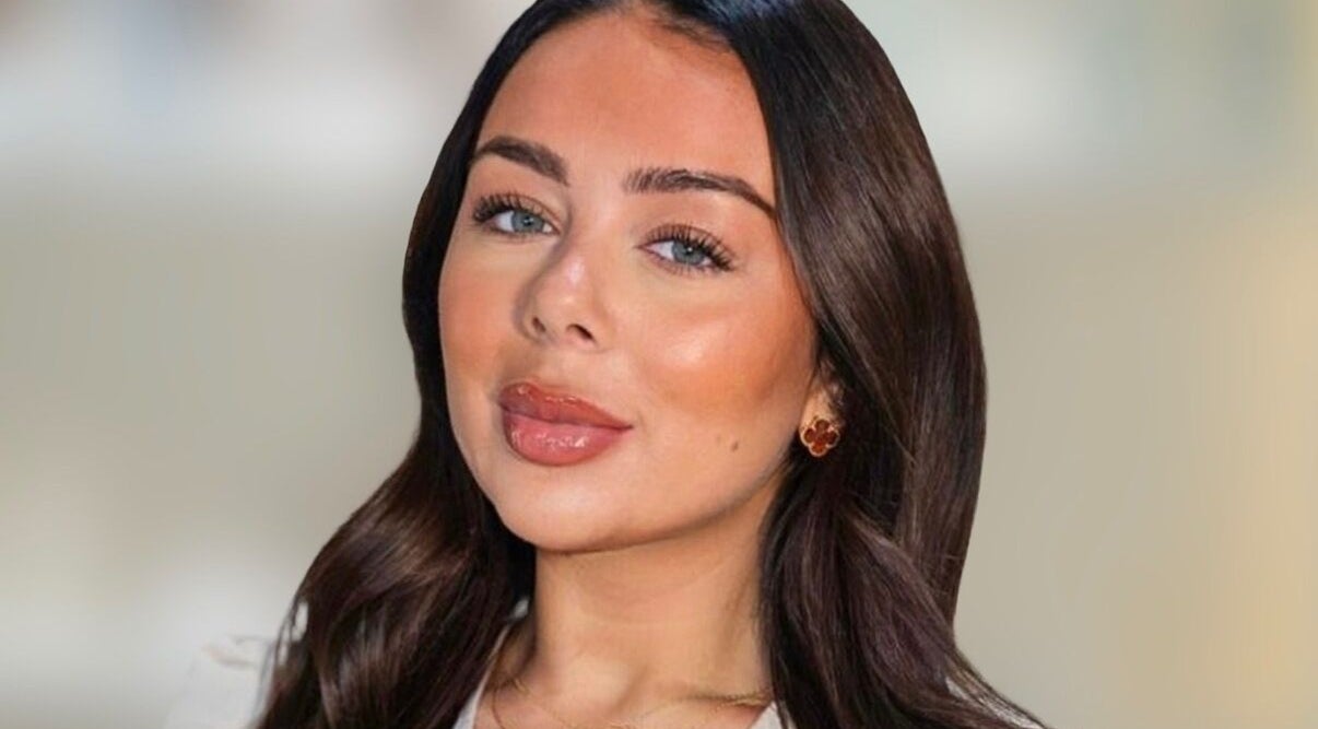 Close-up of a person with radiant beauty at Byjords, Salford, England, GB enhancing wellness experiences.