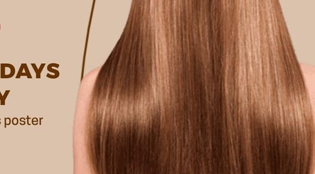 Shiny, smooth brown hair at Shecky hair and beauty, Cape Town, Western Cape, ZA.