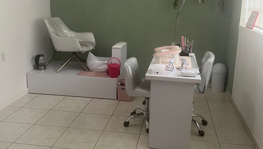Chic beauty station at Pretty Palace by NCM, Willemstad, Curaçao, CW, featuring modern decor and equipment.