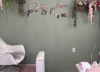 Elegant interior of Pretty Palace by NCM in Willemstad, Curaçao, CW featuring stylish seating and floral decor.