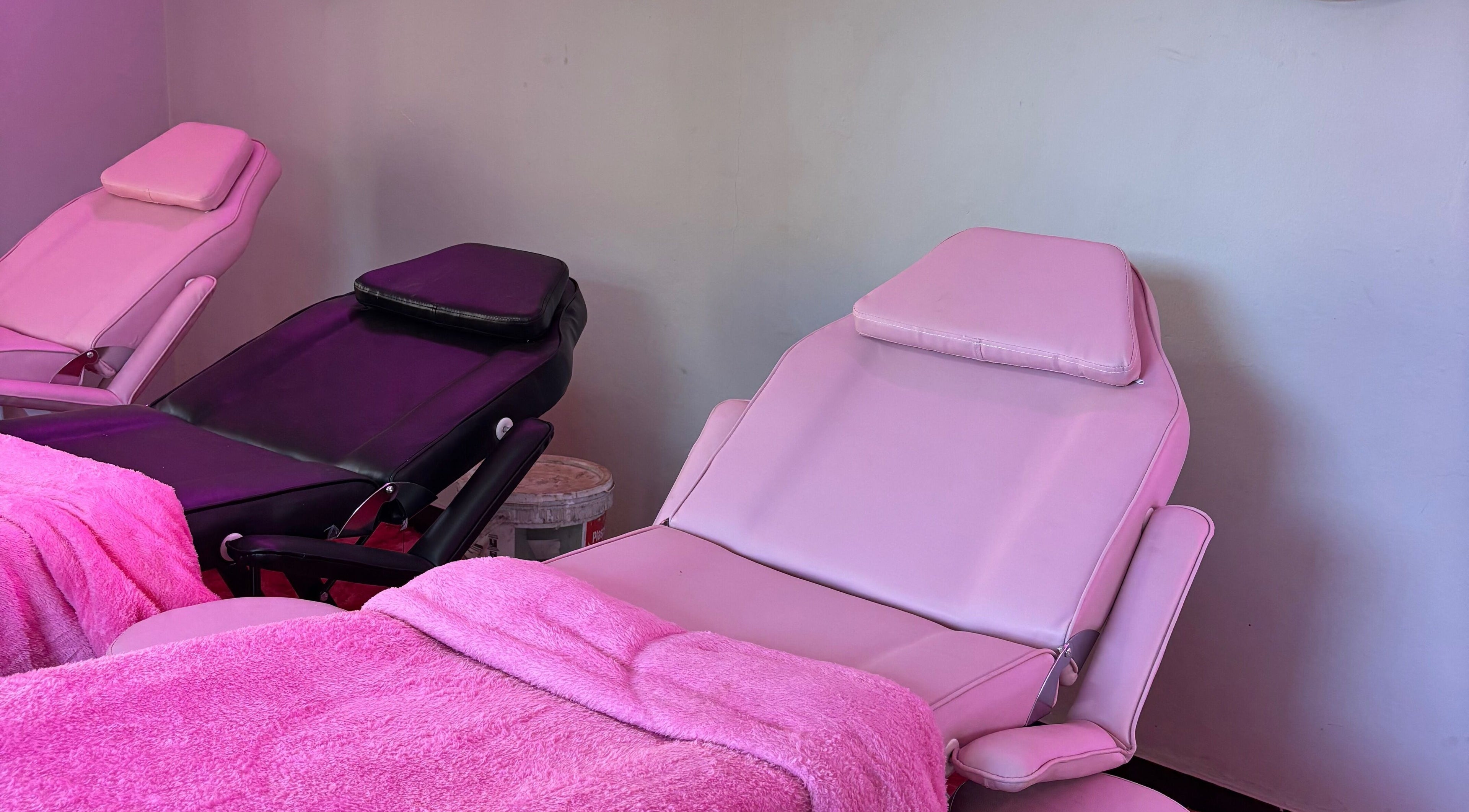 Comfortable seating at BLINQ EYELASH EXTENSIONS, Lusaka, Lusaka Province, ZM designed for luxury and relaxation.