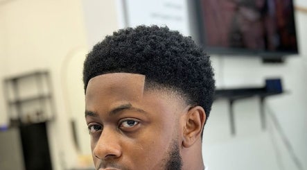 Fresh fade hairstyle at Le Brand 254, Nairobi, Nairobi County, KE, showcasing expert barbering skills.